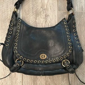 Coach leather purse